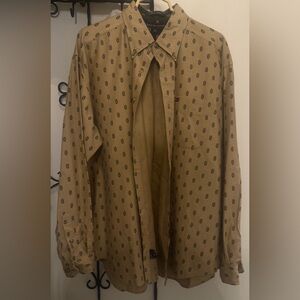 Tommy Hilfiger Vintage Men’s Long Sleeve Button Down Shirt Size XL